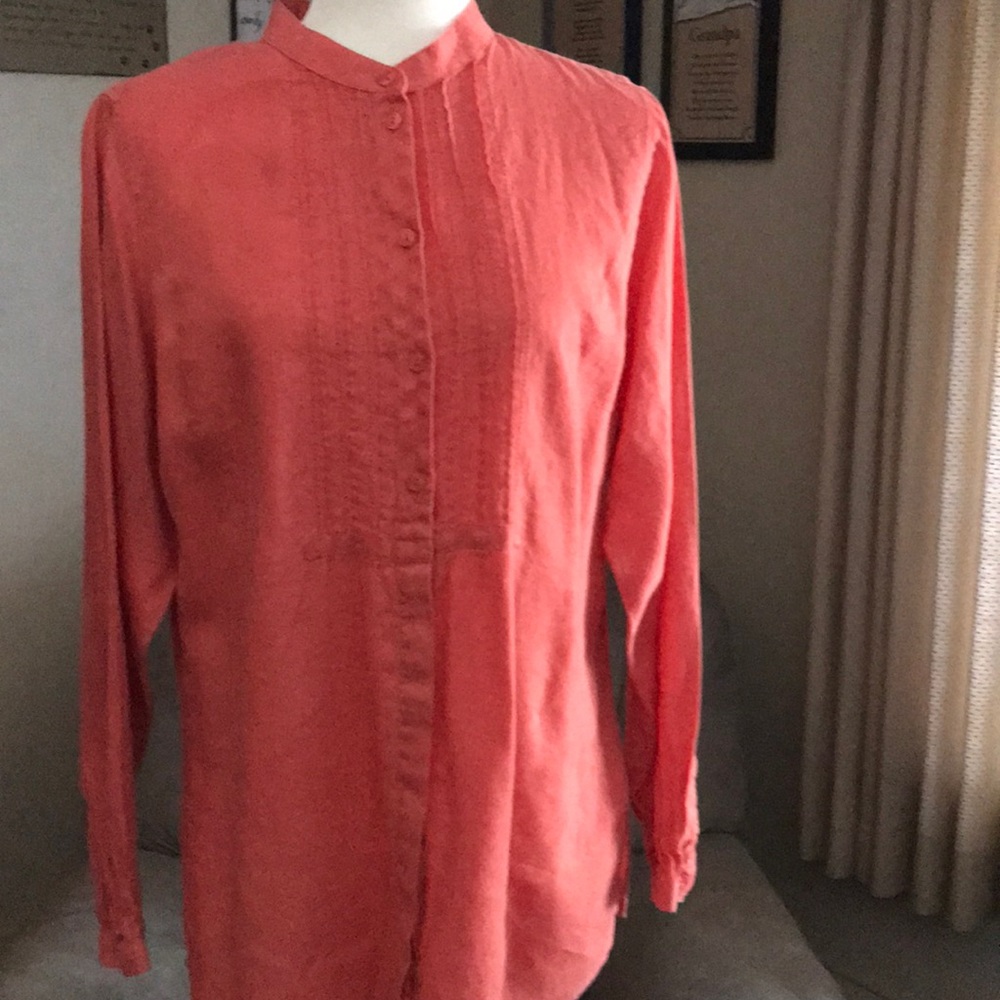 L. L. Bean coral tunic in Large